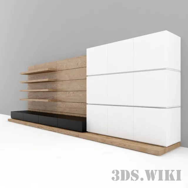 furniture – Wardrobe Showcase Pianca 3ds Max