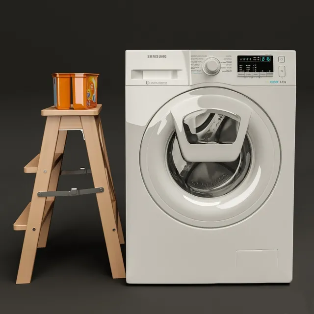 furniture – Washing Machine 965 3ds Max