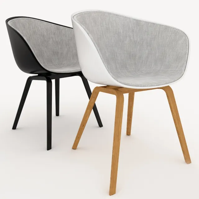 furniture – White chair 08 3ds Max