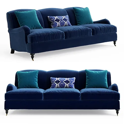 furniture – Williams Sonoma Bedford Sofa 87 3ds Max