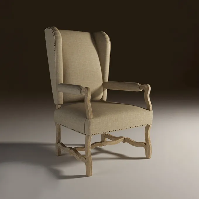 furniture – Williamson armchair 8826-110 3ds Max