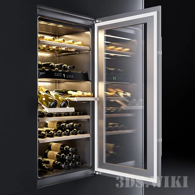 furniture – Wine cabinet Liebherr WTEES 2053 3ds Max
