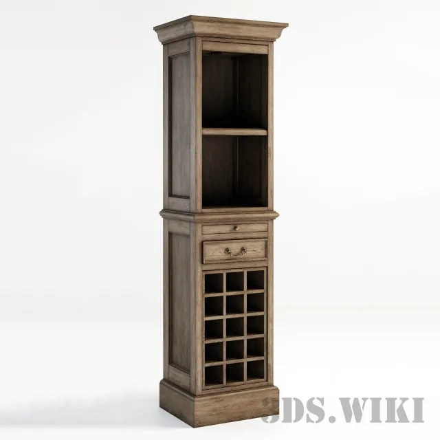 furniture – Wine display cabinet Old Wine Cabinet Gramercy home 3ds Max