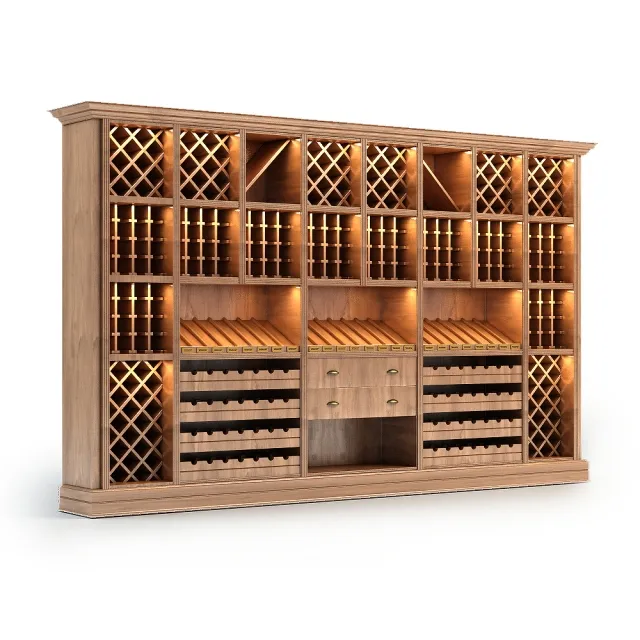 furniture – Wine Rack Store Wine Stand 3ds Max