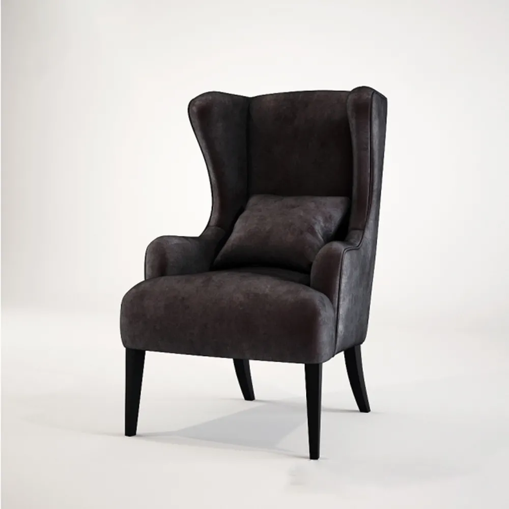 furniture – Wing armchair by Baker 3ds Max