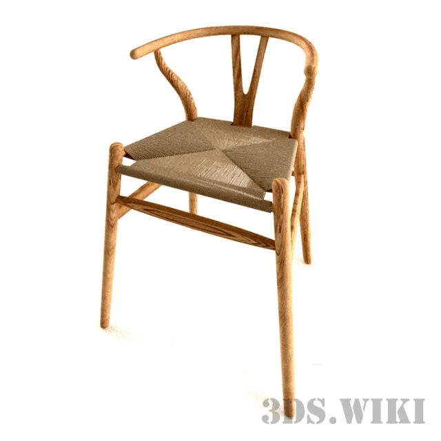 furniture – Wishbone Chair 3ds Max