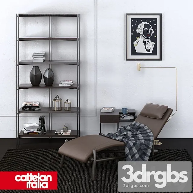 Furniture with decor – cattelan italia – donovan thor hudson dante 2 3dsmax Download