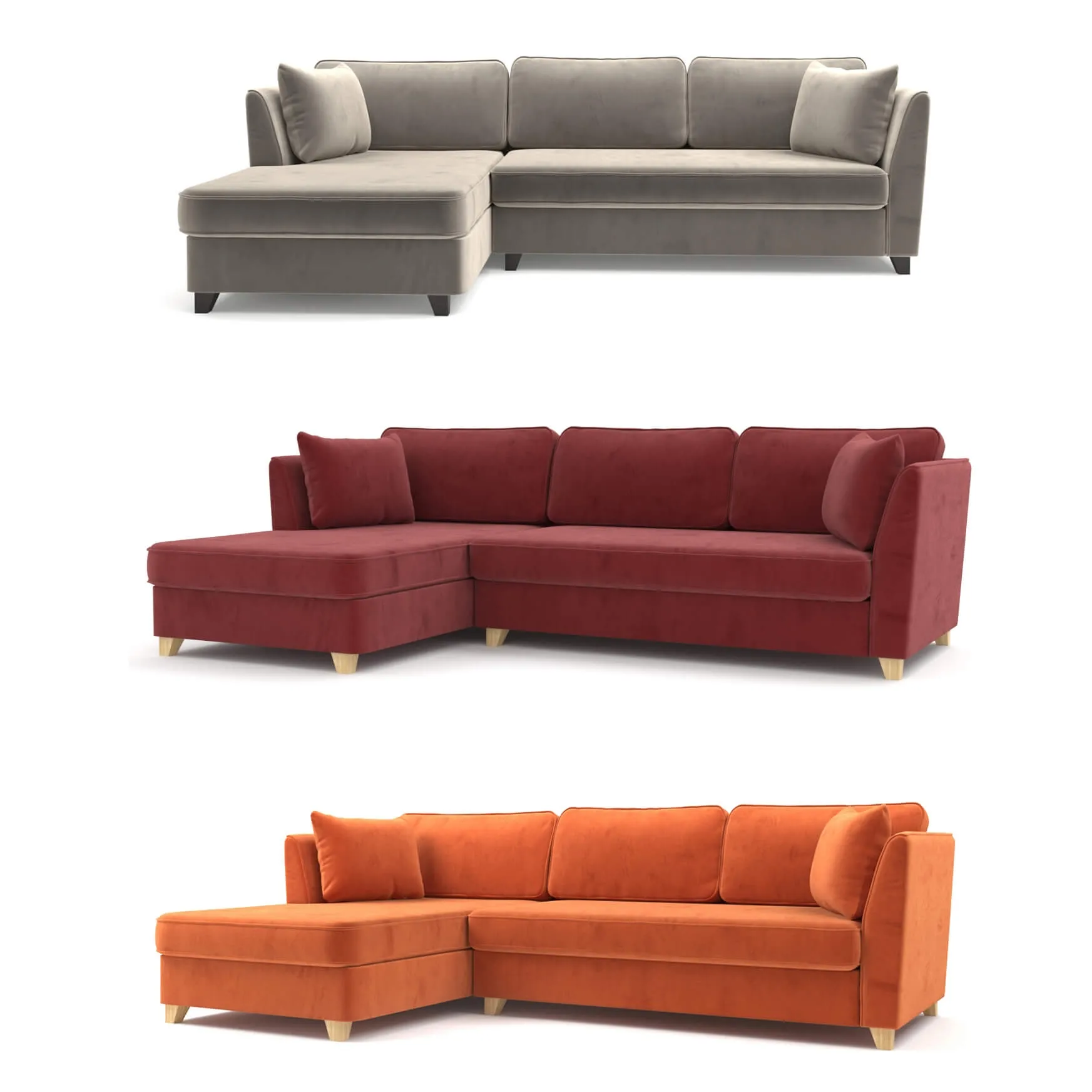 furniture – Wolsly corner sofa 3ds Max