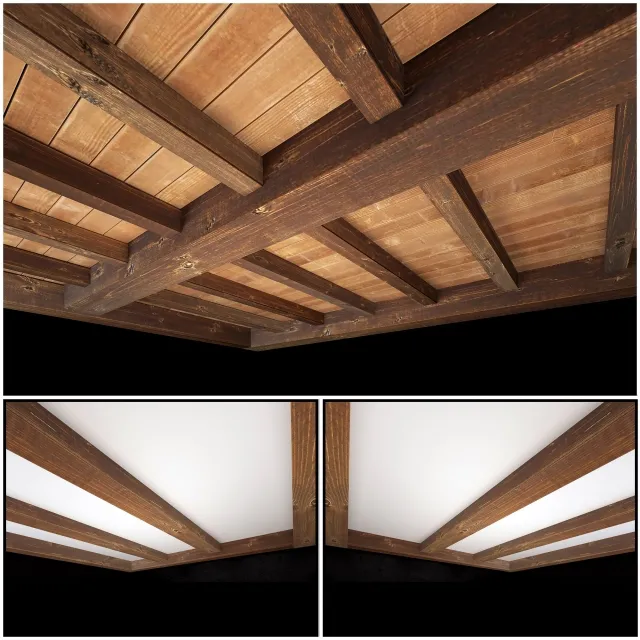 furniture – Wooden ceiling 3 3ds Max