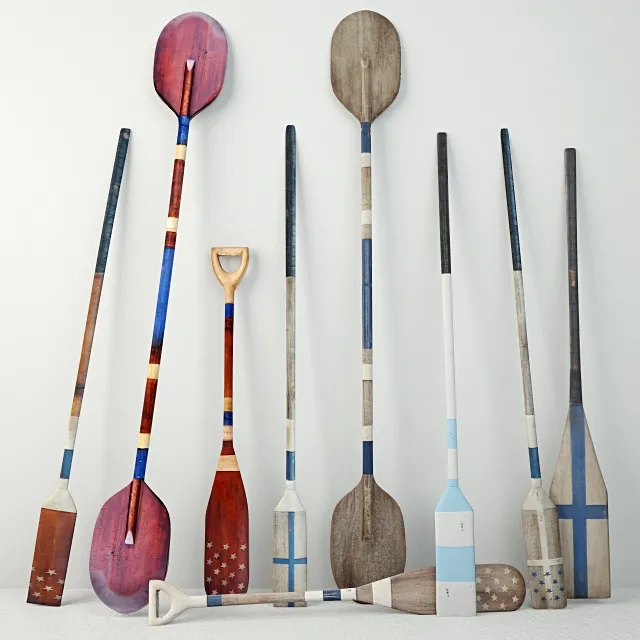 furniture – Wooden spoons 01 3ds Max
