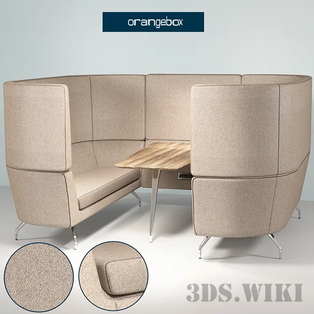 furniture – Working sofa Orangebox Swtch-59HB 3ds Max