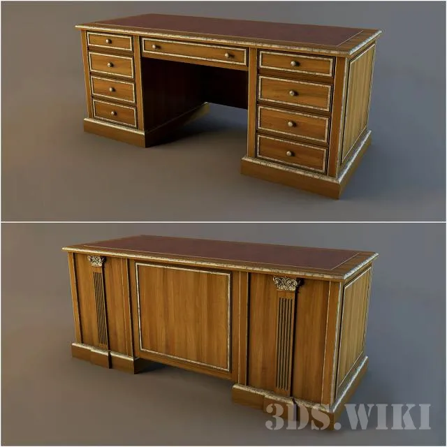 furniture – Writing desk 2235 K6 Scappini & C 3ds Max