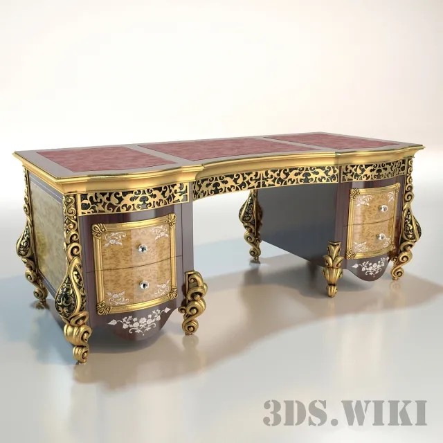 furniture – Writing desk A.R. ARREDAMENTI Royal Palace 518 3ds Max