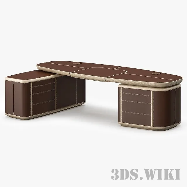 furniture – Writing desk Giorgetti Tycoon 2 3ds Max