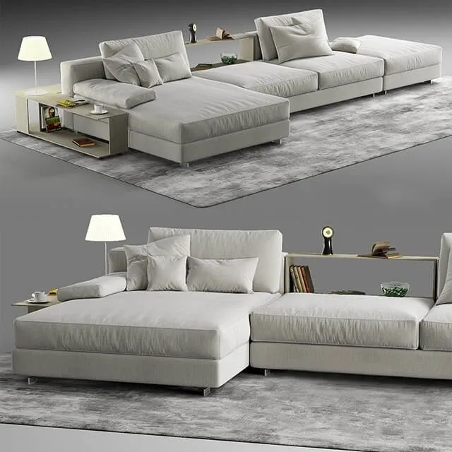 furniture – Zanotta scott modern sofa 3ds Max