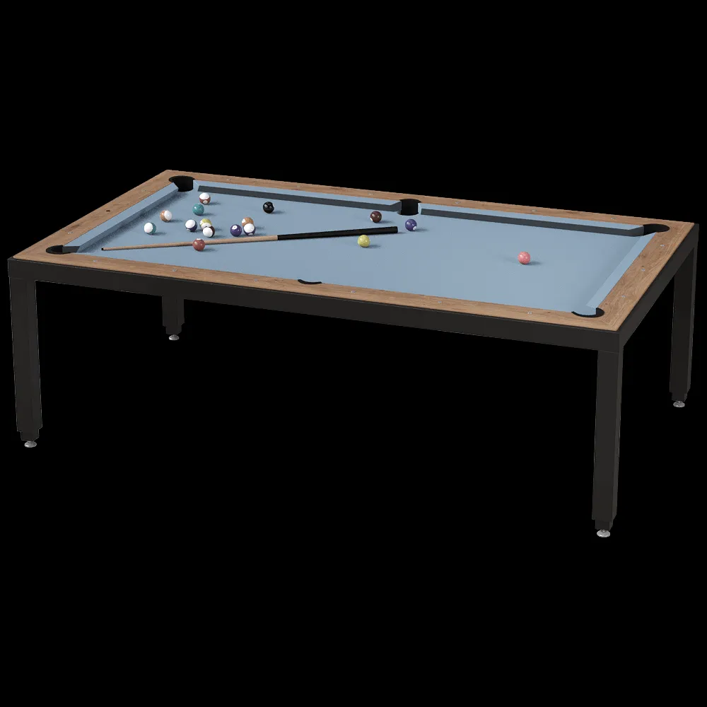 Fusiontables – Pool & Dining table VINTAGE 3ds Max