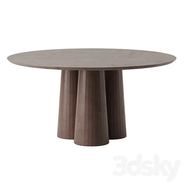 Fusto Dining Table by Forma & Cemento 3DSMax File