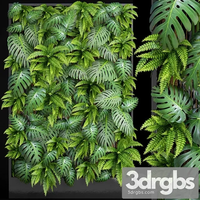 Fytowall 1. vertical garden, phytowall, phytomodl, landscaping, green picture, bush, wall decor, branches, monstera, fern, eco, eco decor, loft