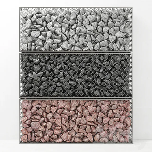 Gabion big rock stone _ Gabion big rock stone 3ds Max