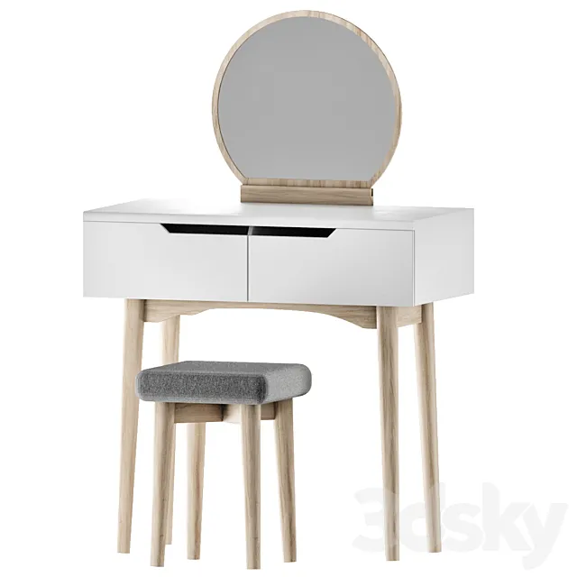 Gaga dressing table 3ds Max