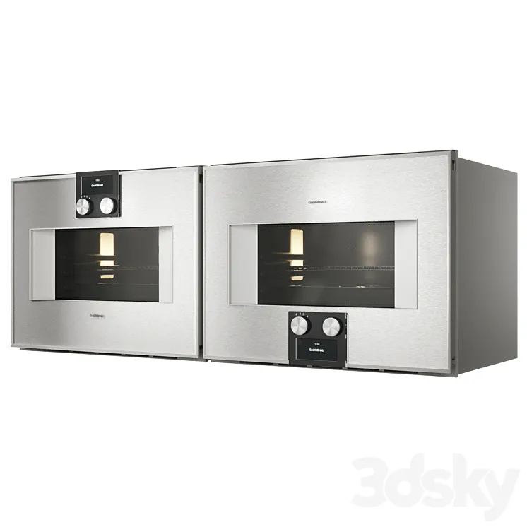 Gaggenau BM450110 and BM454110 set 3DS Max