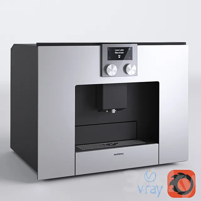 Gaggenau CMP250 3DS Max Model