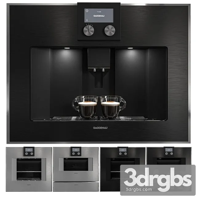 Gaggenau Kitchen Appliance Collection 2 3dsmax Download