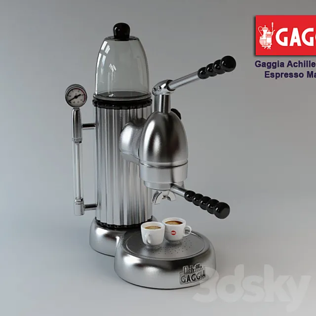 Gaggia Achille 3ds Max