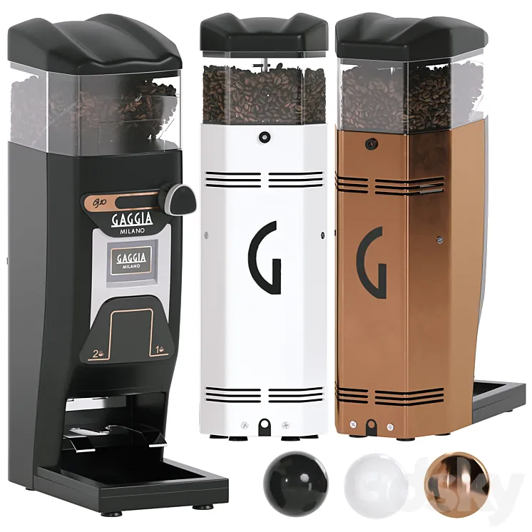 Gaggia G10 Evo Grinder 3DS Max