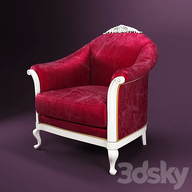 Gala chair 3ds Max