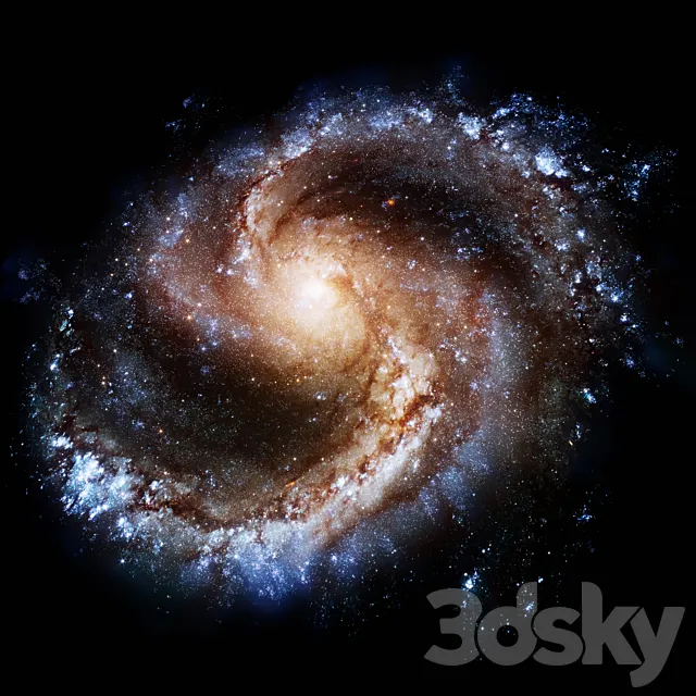 Galaxy NGC 4535 3ds Max