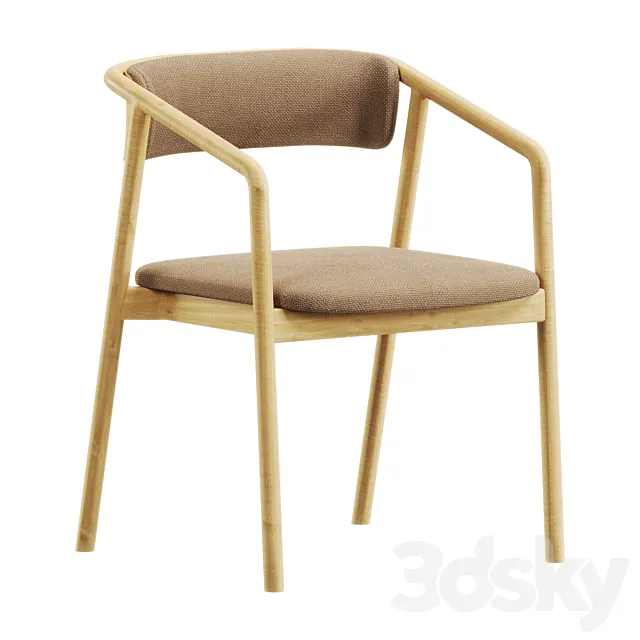 Gali Dining Chair 3ds Max