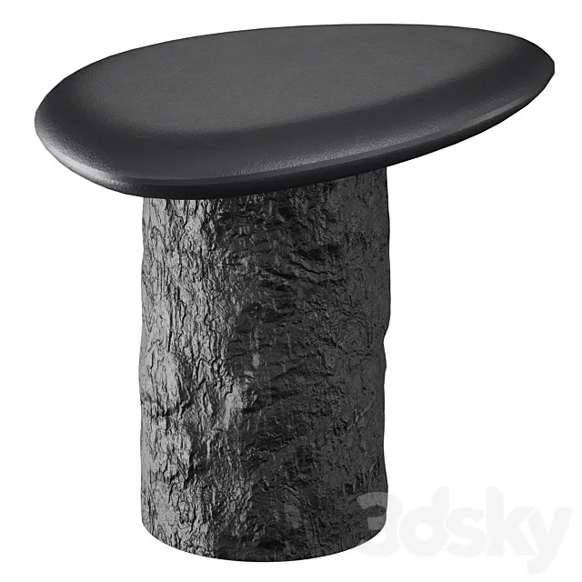 Galisteo Pebble End Table (Crate and Barrel) 3DSMax File