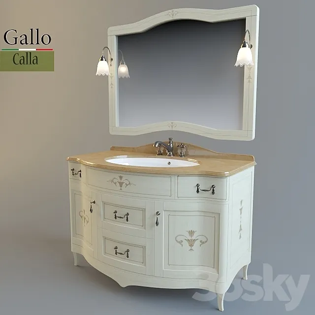 Gallo mobili 3ds Max