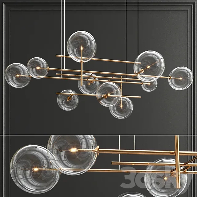 Gallotti bolle orizzontale 3DS Max Model