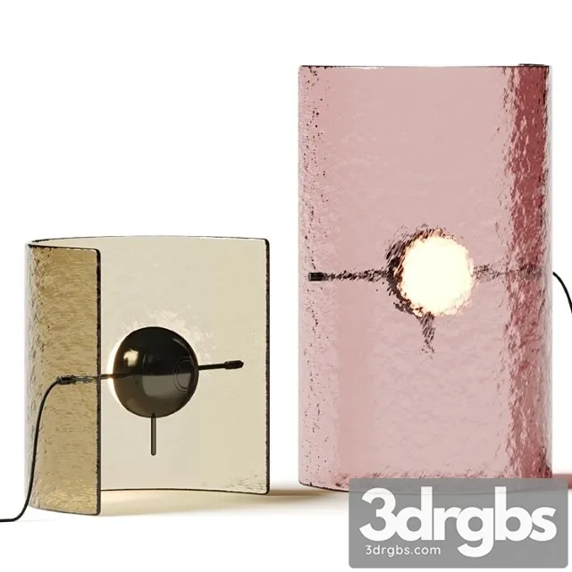 Gallotti & radice bonfire table lamps