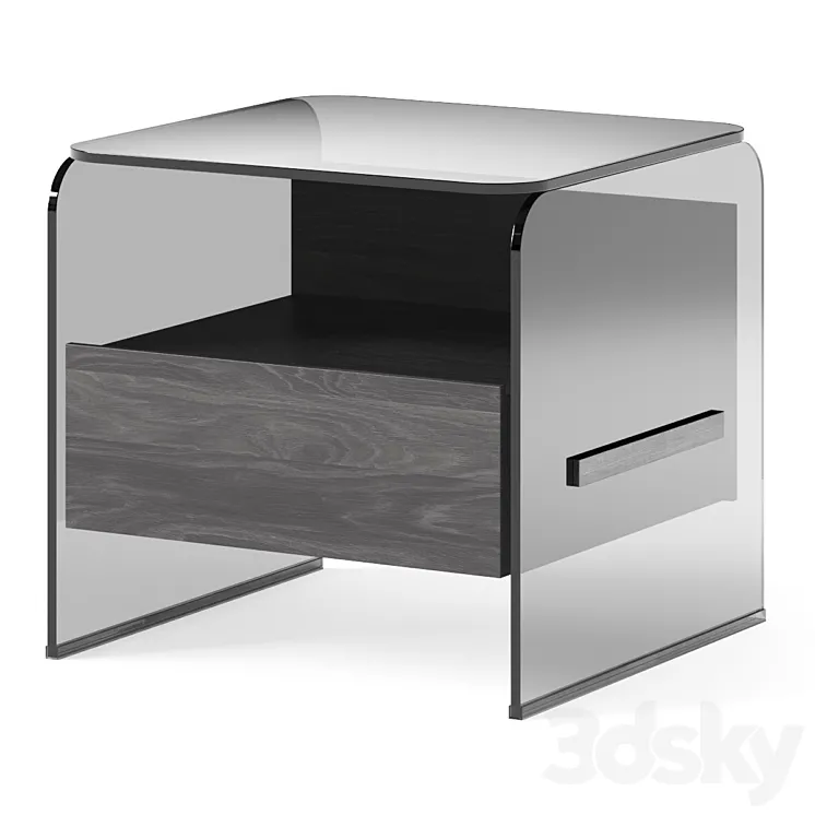 Gallotti & Radice Holly Bedside Table 3DS Max Model