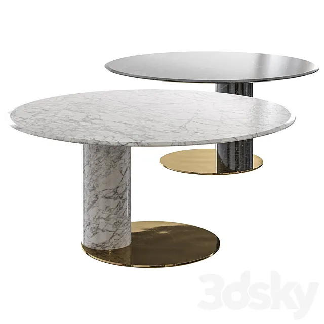 Gallotti & Radice Oto Big Dining Table 3DSMax File