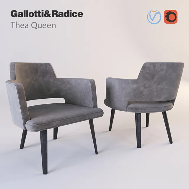 Gallotti & radice. Thea Queen. 3DS Max Model