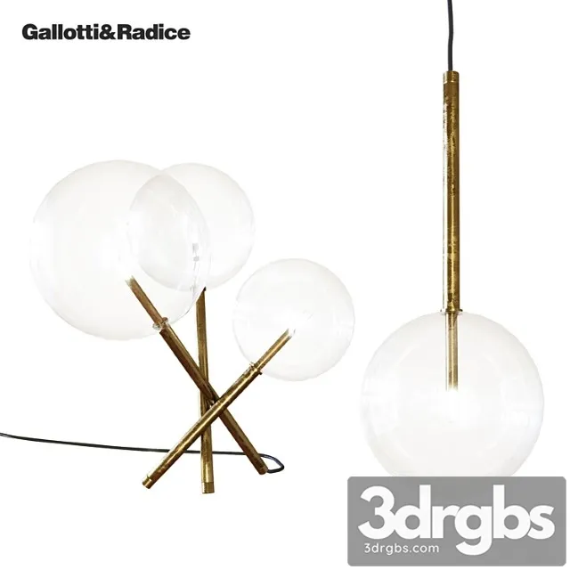 Galotti & radice bolle tavolo 3 bolle sola 3dsmax Download