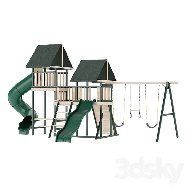 Game complex Playhouses05 3ds Max