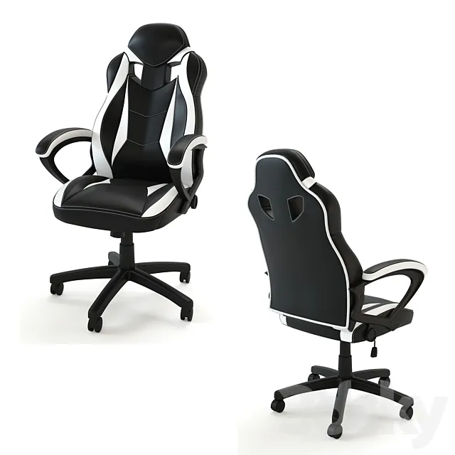 Gaming chair BUNDY 3DS Max Model