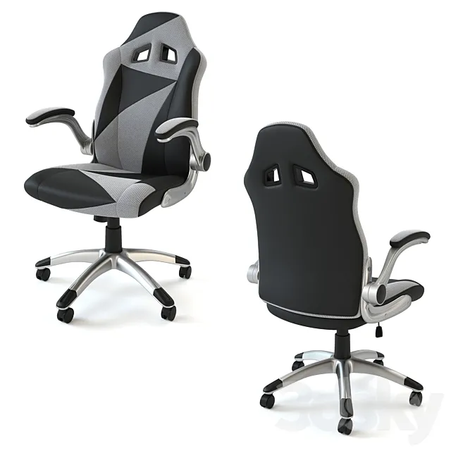 Gaming chair DUO 3ds Max