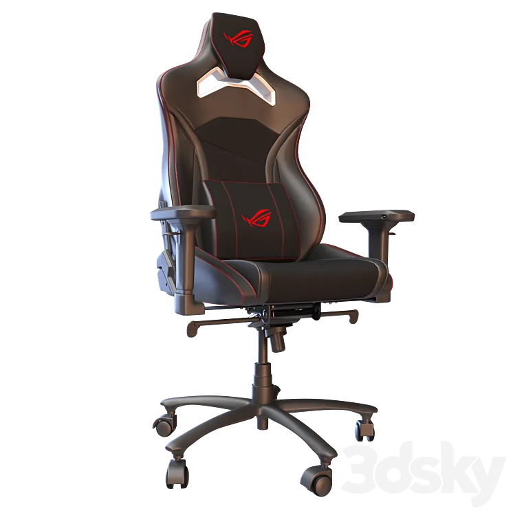 Gaming Chair ROG Chariot Core (SL300) 3DS Max Model
