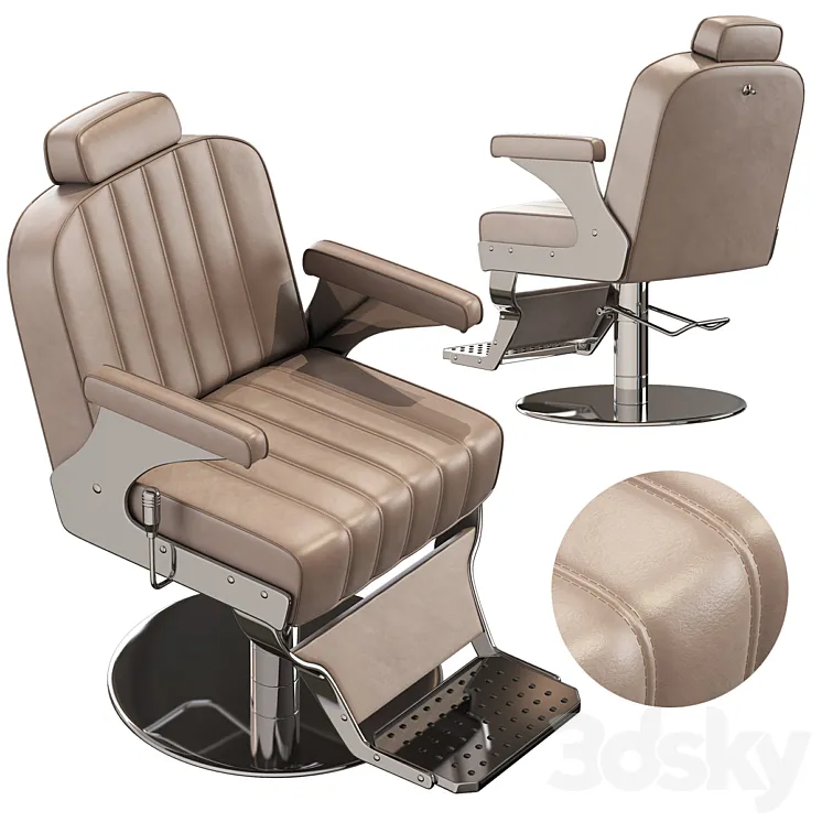 Gamma Bross Lenny Barber Chair 3DS Max