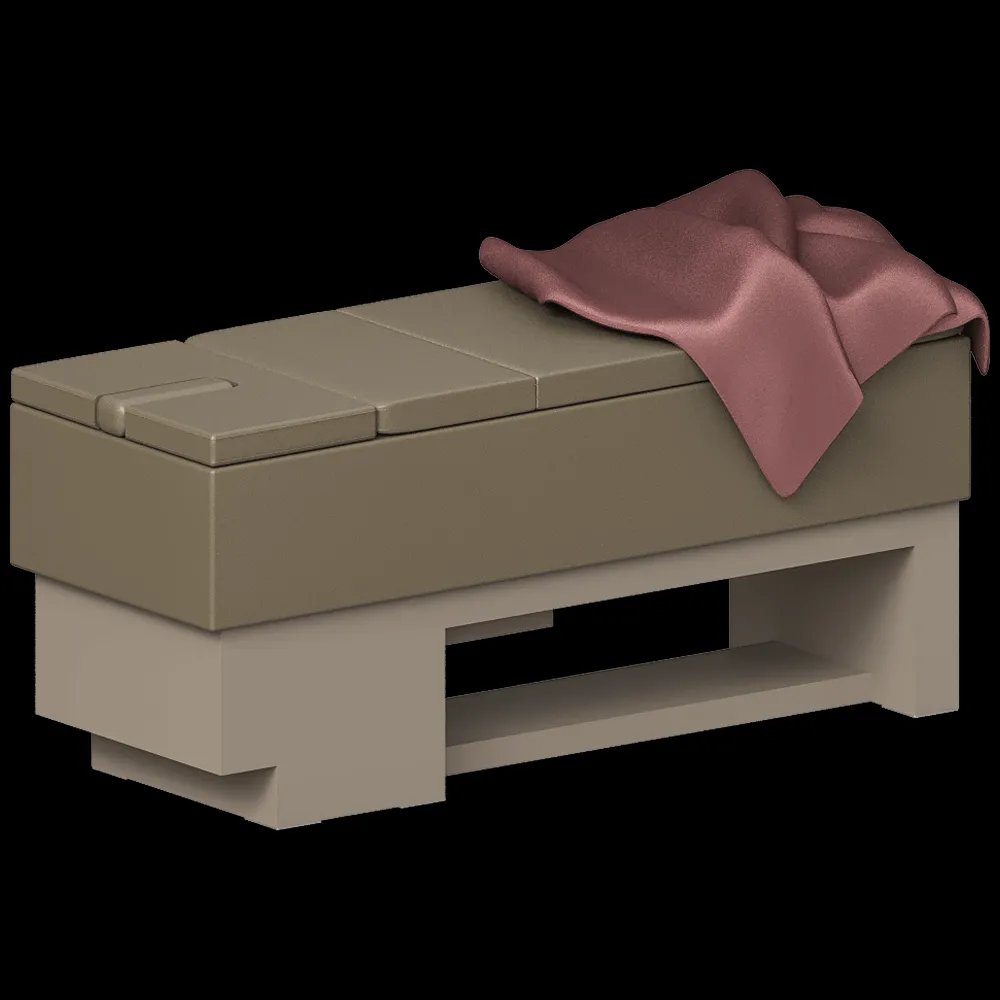 GAMMA & BROSS  – Massage table Monolithwash 3ds Max