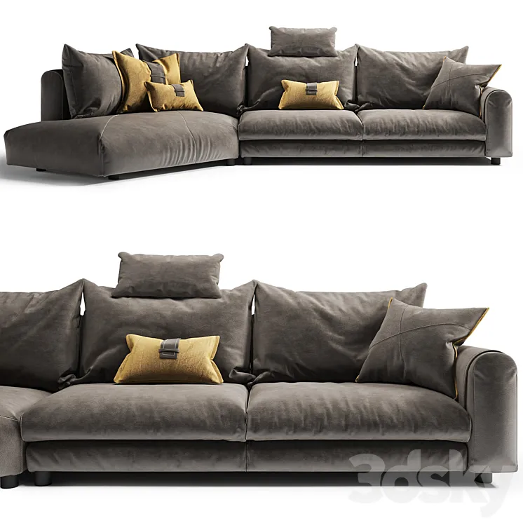 Gamma karl sofa 3DS Max