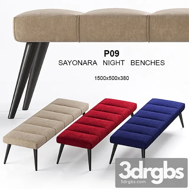 Gamma p09 sayonara night bench