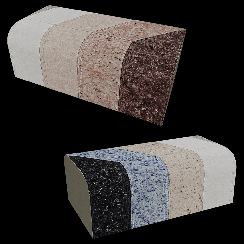 Gan Rugs  – Pouf Nuances 3ds Max