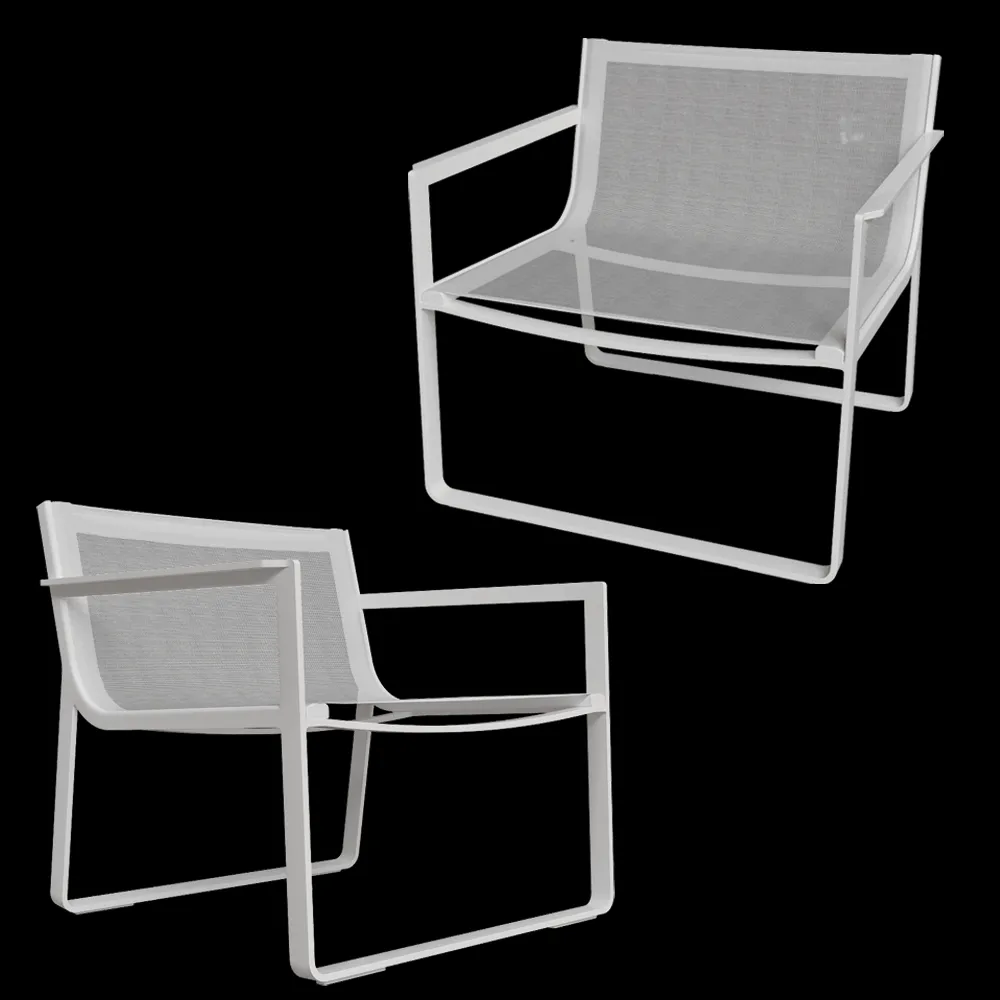 Gandía Blasco – Armchair Flat Textil Club 3ds Max